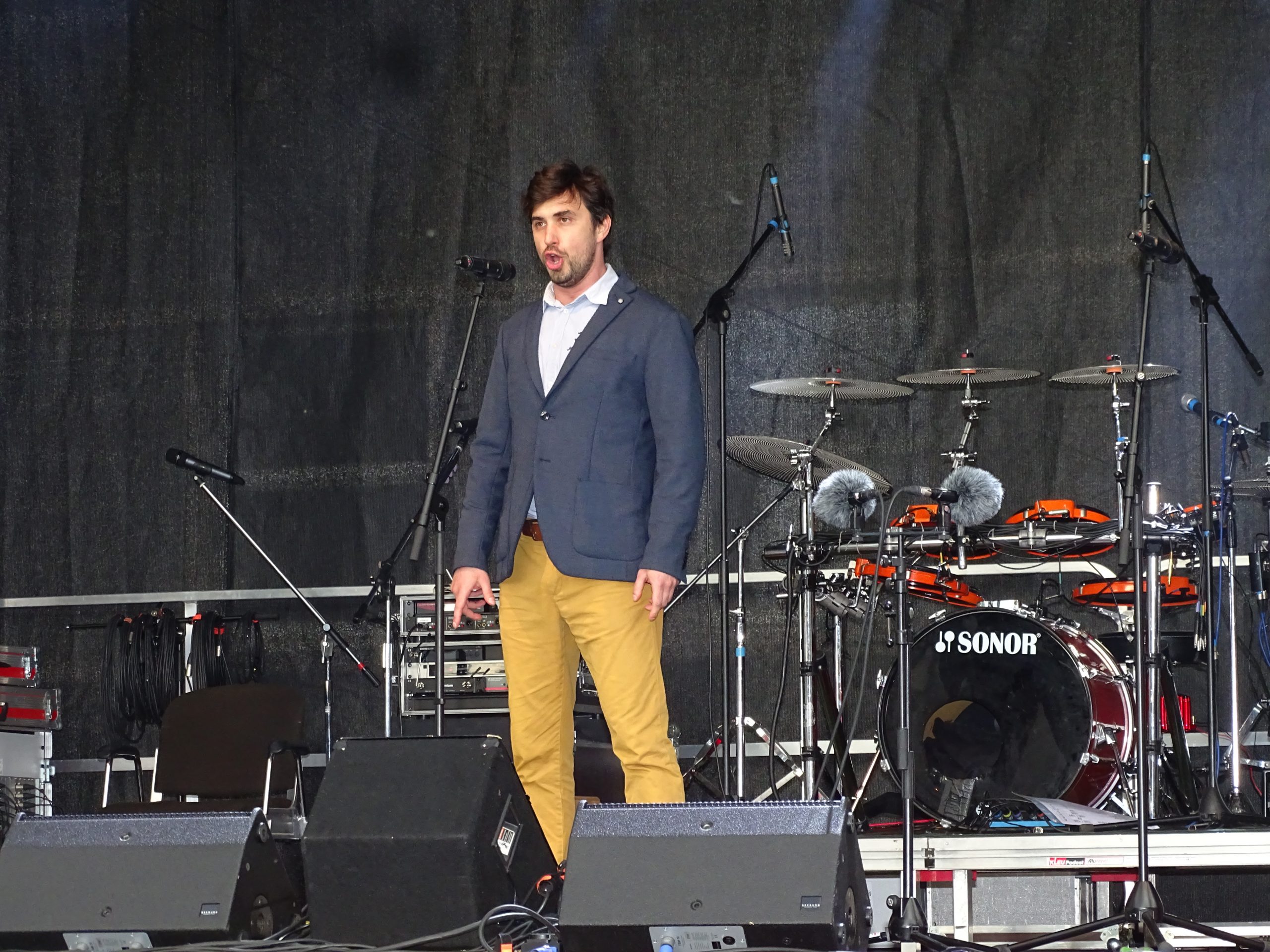 Unser Berater und Produktionsleiter für das Benefizfestival am 21.05.22 auf dem Marktplatz