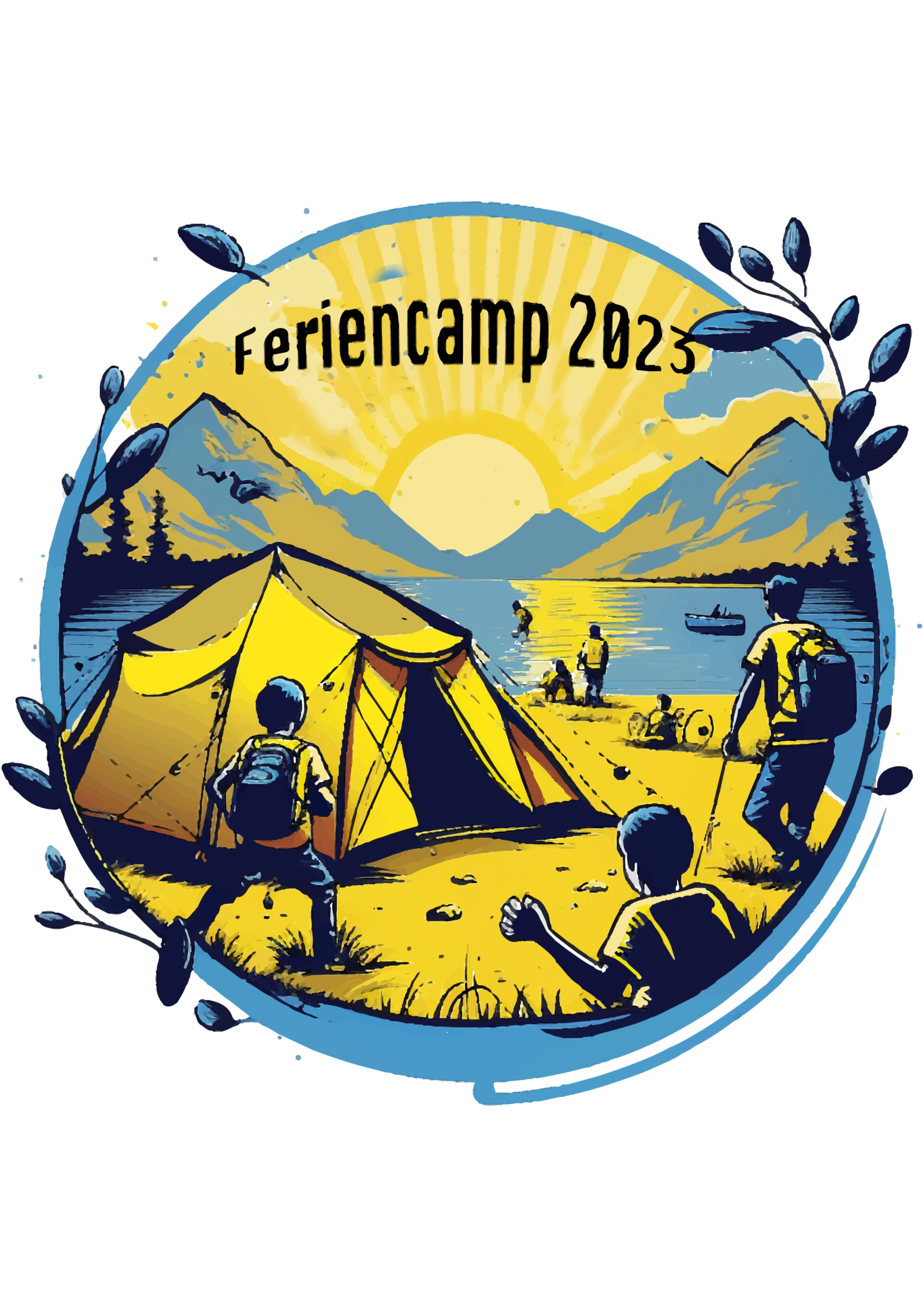 Integrationscamp mit 60 deutschen und ukrainischen Kindern Jugendlichen und Erwachsenen